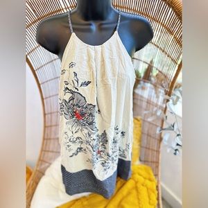 Women’s Floreat by Anthropologie Halter Dress Sava Silk Size US 0